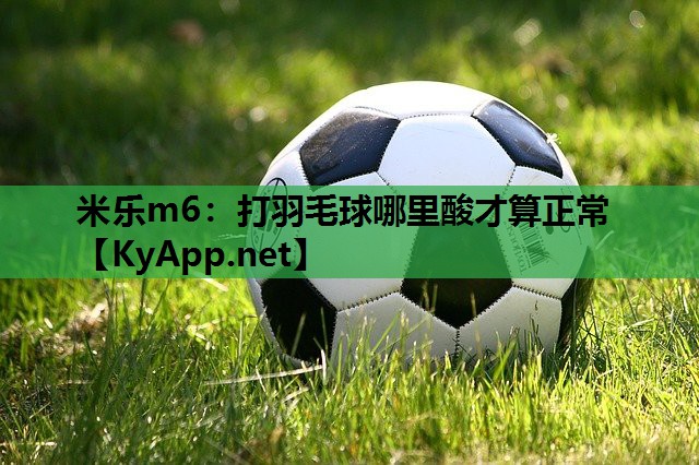 打羽毛球哪里酸才算正常 打羽毛球哪里酸才算正常